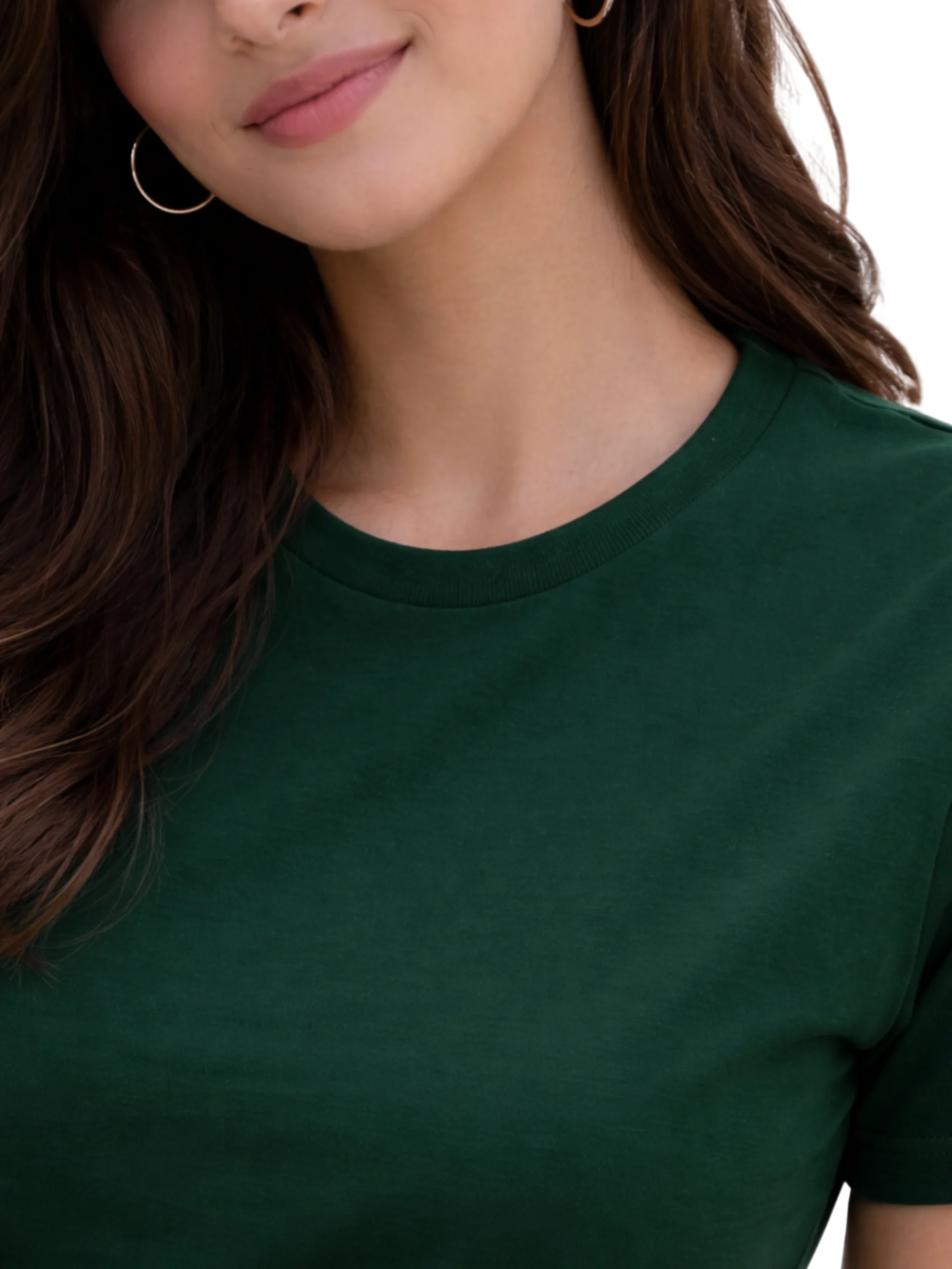 Plain Round Neck T-Shirt